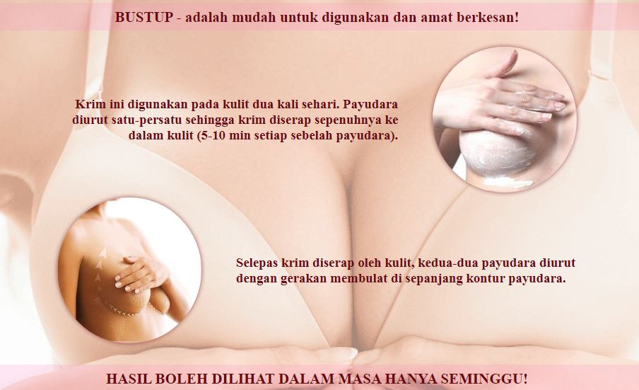 BUSTUP - adalah mudah untuk digunakan dan amat berkesan