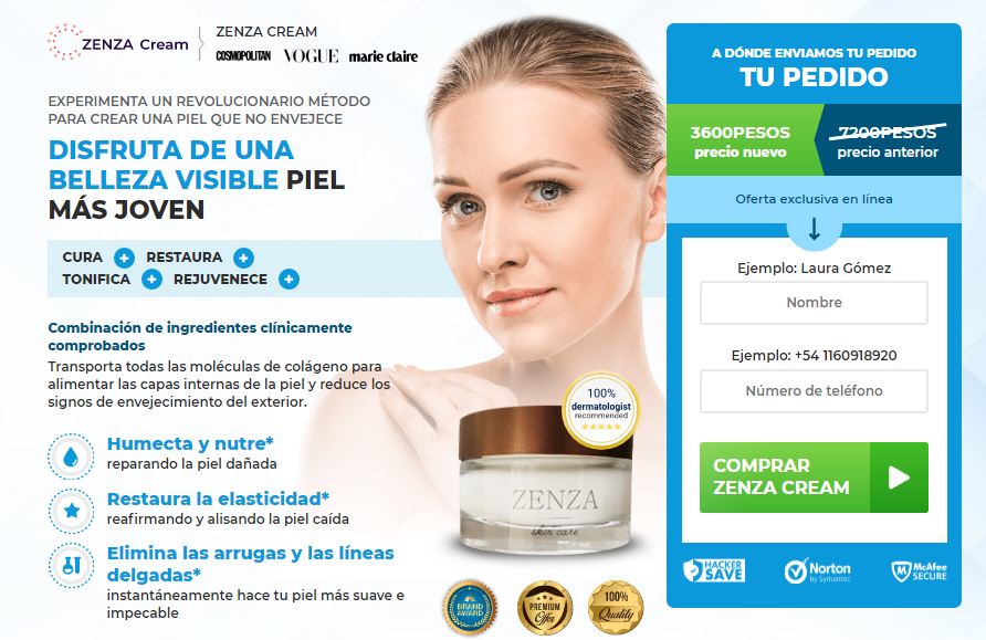 Zenza Cream Argentina