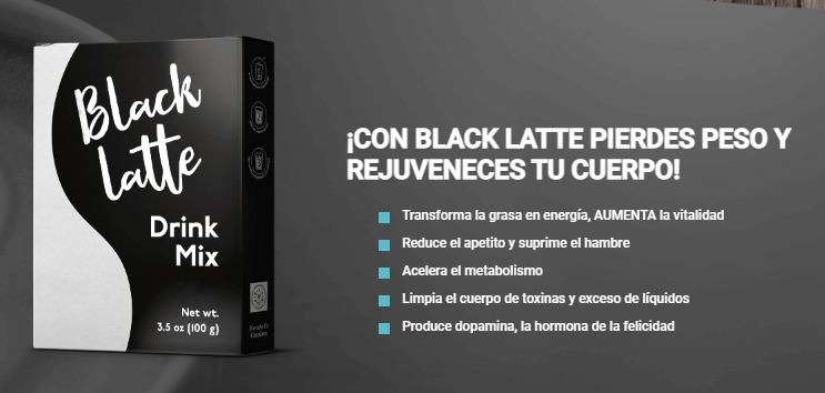 Black Latte Ingredientes
