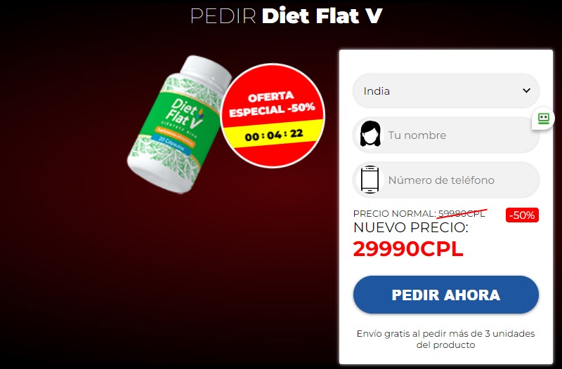 Diet Flat V