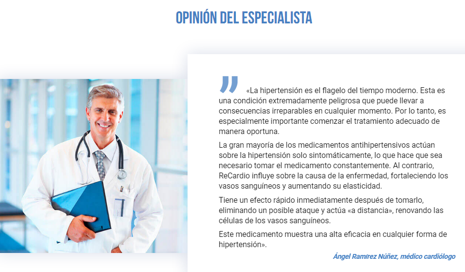 ReCardio Especialista