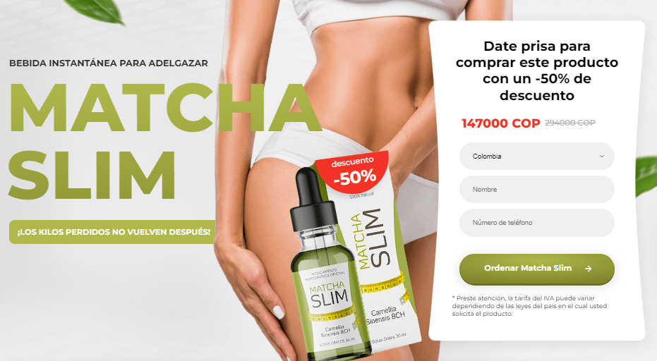 matcha slim colombia