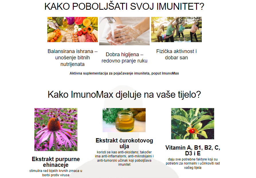 ImunoMax Poboljsati