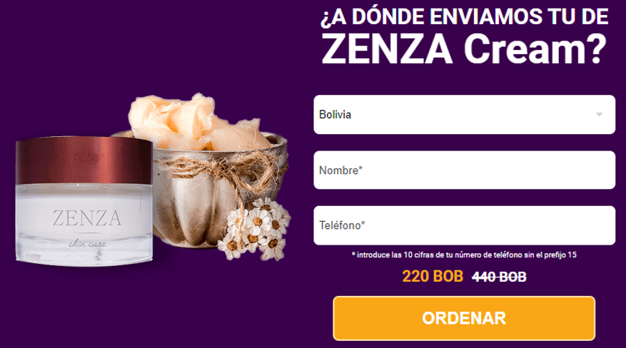 Zenza Ordenar