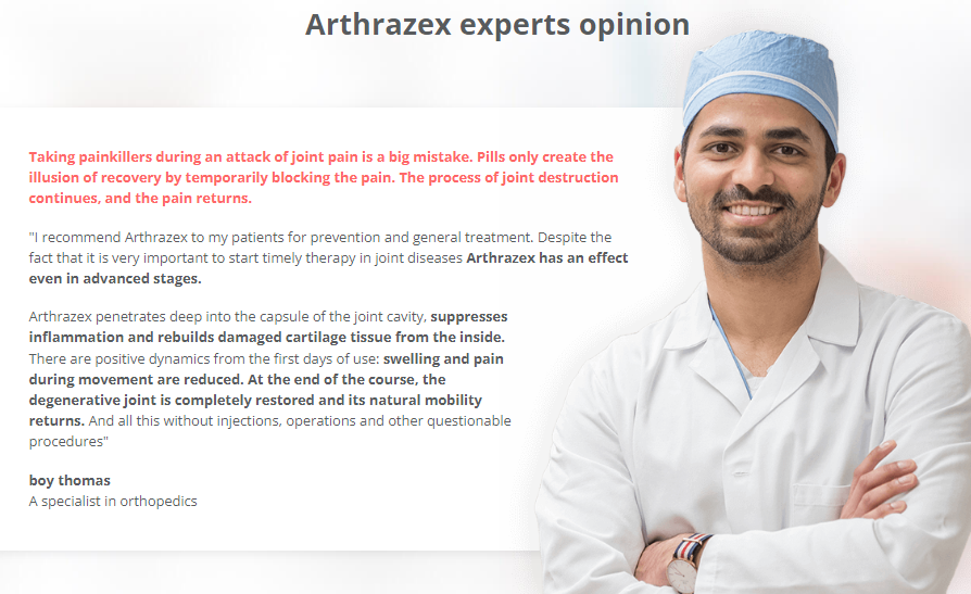 Arthrazex Opinion