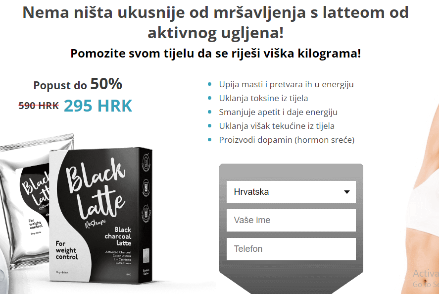 Black Latte Ugljena