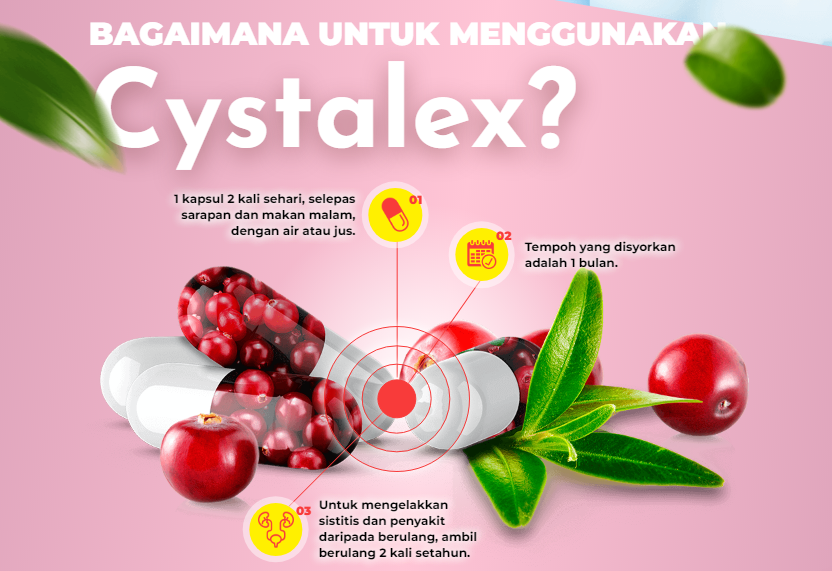 Cystalex Menggunakan