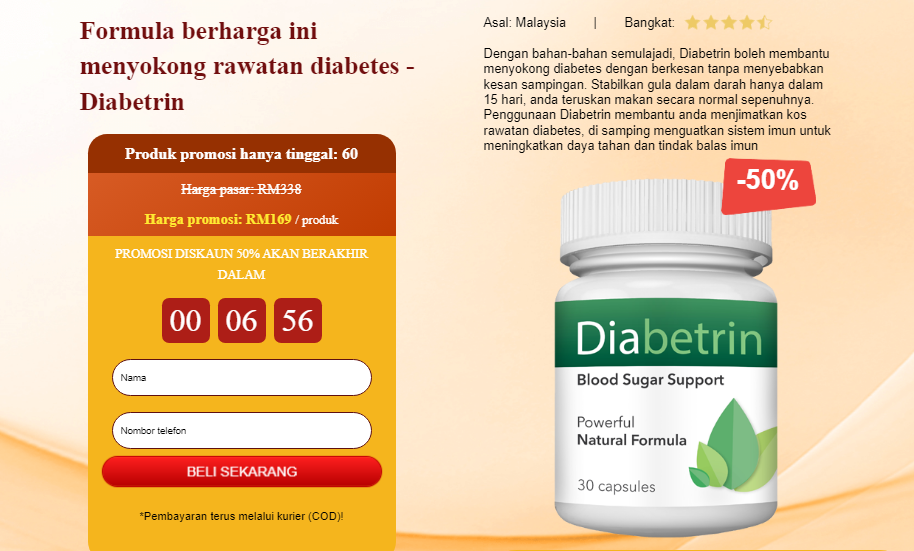 Diabetrin Beli