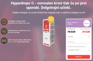 Hyperdrops Cena Slovenia – Ocene, Prednosti, Uporaba! Kupi Zdaj
