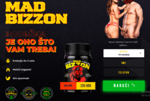 Mad Bizzon Kapsula Cijena Croatia, Kako Koristiti, Recenzije!