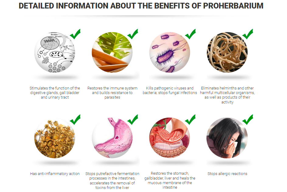 Proherbarium Benefits