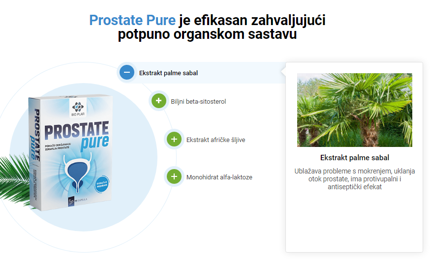 Prostate Pure Sastavu