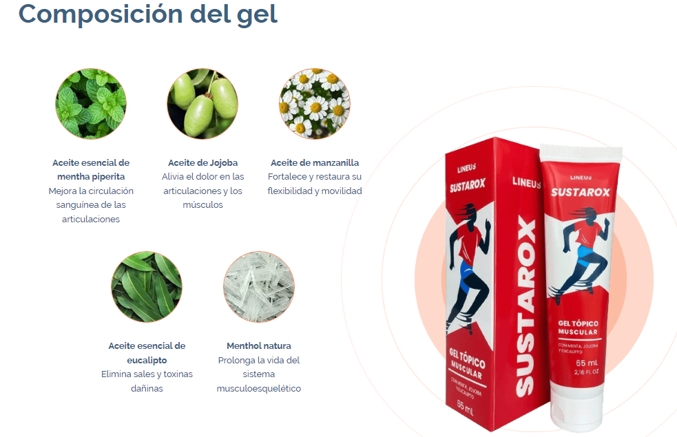 Sustarox Composicion