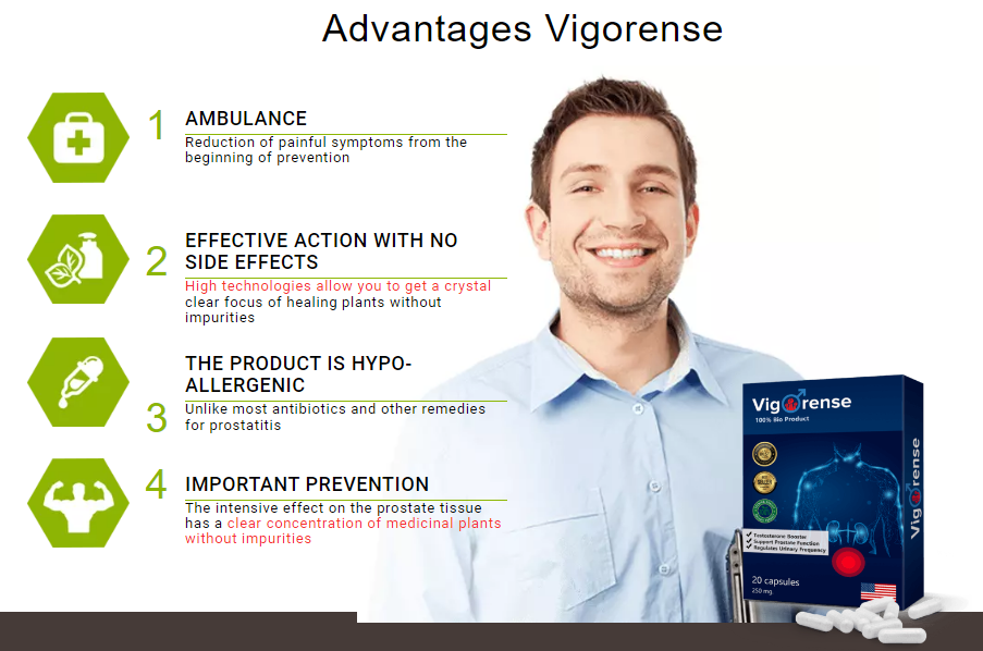 Vigorense Advantages