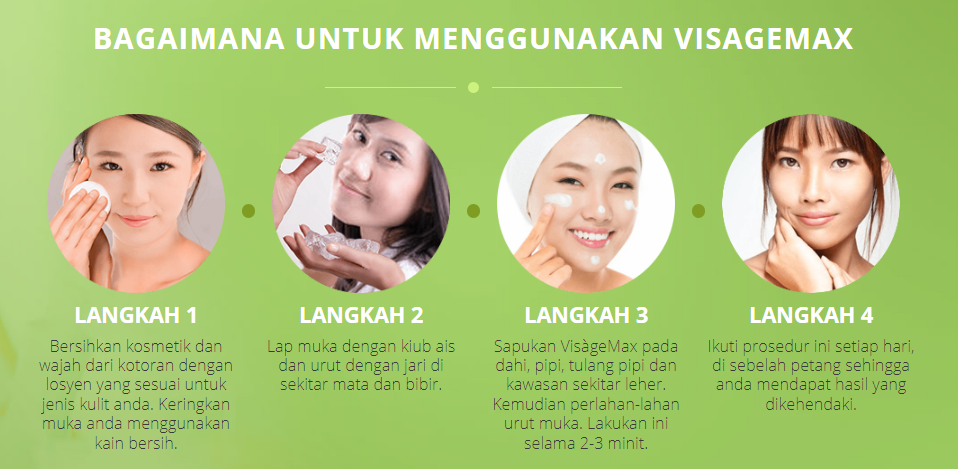 Visage Max Menggunakan