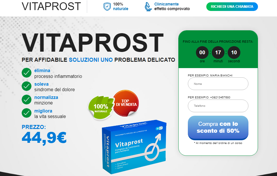 Vitaprost Compra