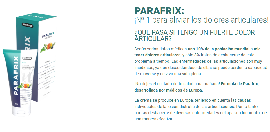 Parafrix Aliviar