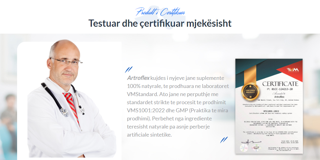 Artroflex Testuar