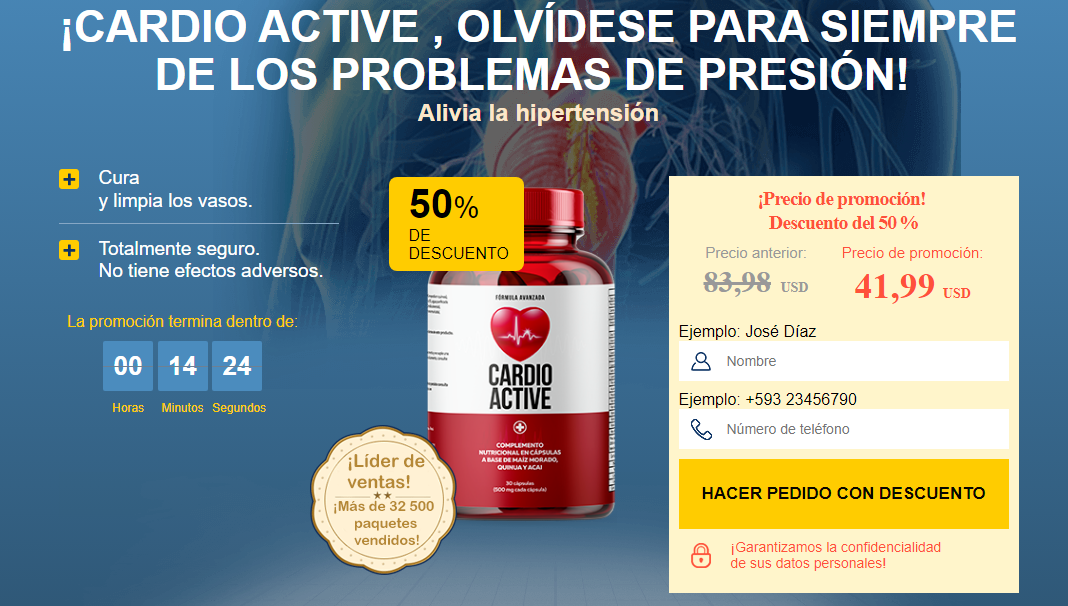 Cardio Active Pedido