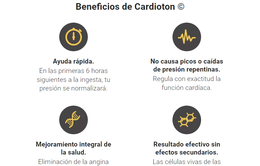 Cardioton Beneficios