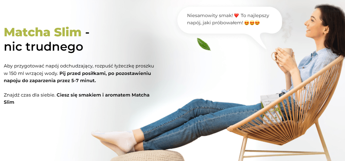 Matcha Slim Trudnego