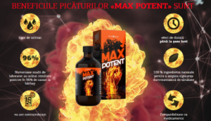 Max Potent Picături Preț – Creșterea Potenței Masculine! Recenzii (Romain)