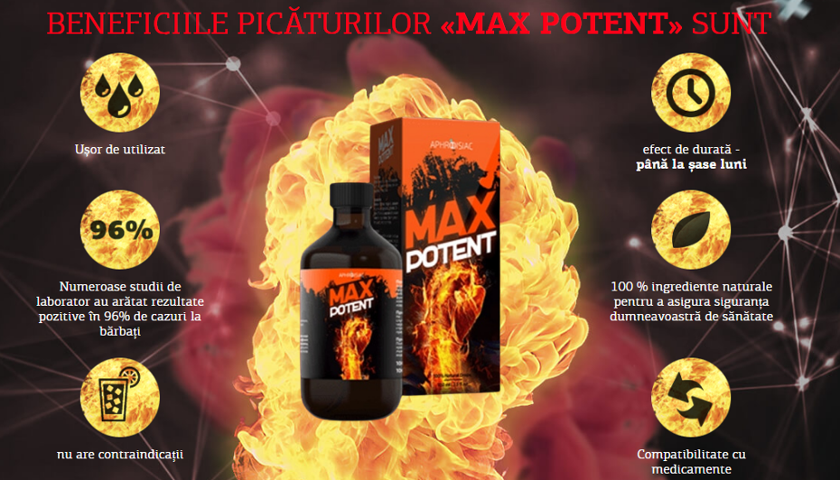 Max Potent Beneficiile