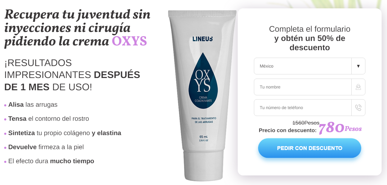 Oxys Descuento