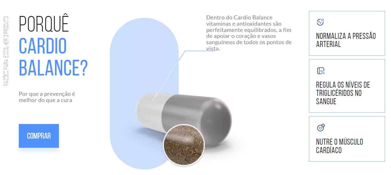 CardioBalance Porquê