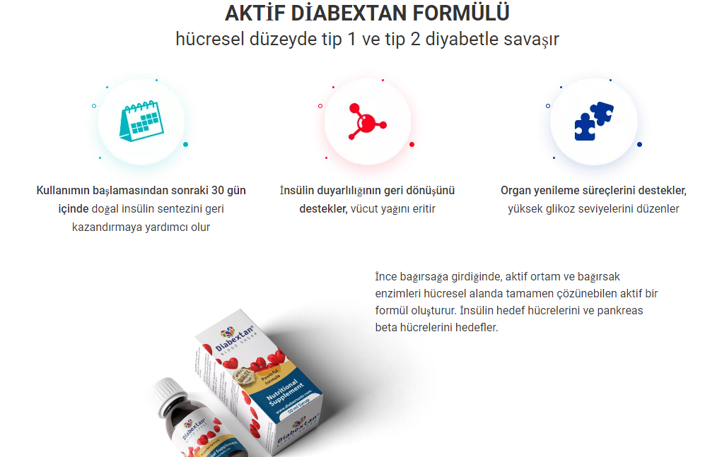Diabextan formül