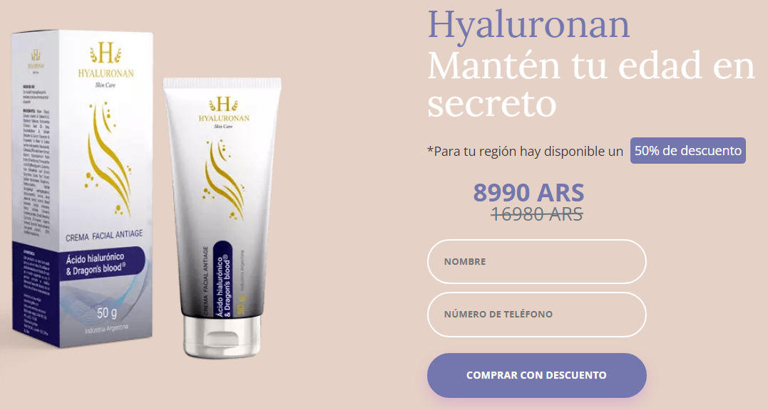 HYALURONAN Comprar