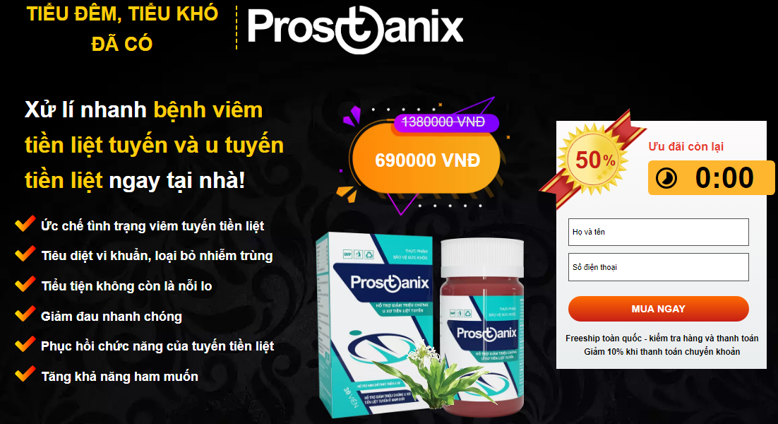 Prostanix Mua Ngay