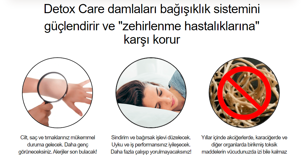 Detox Care damlaları