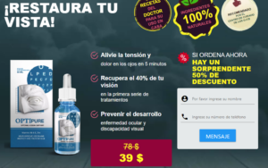 OptiPure Gotas Ecuador Precio: Ayuda restaurar visión! Reseñas