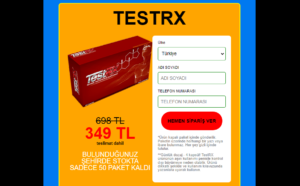 TestRX Kapsül Türkey İncelemeler: Erkek güç güçlendirici! Fiyat