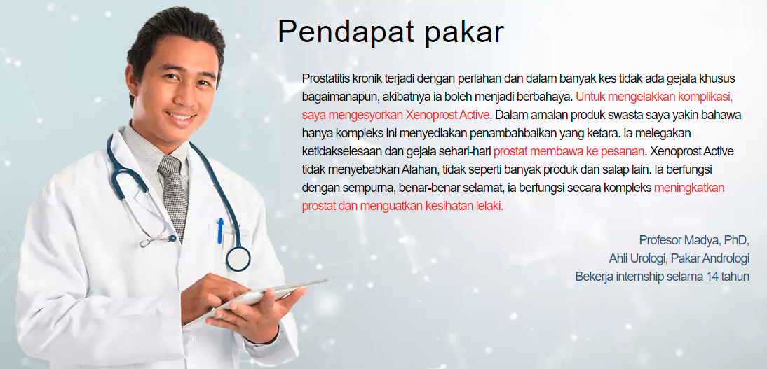 Xenoprost Active Pendapat