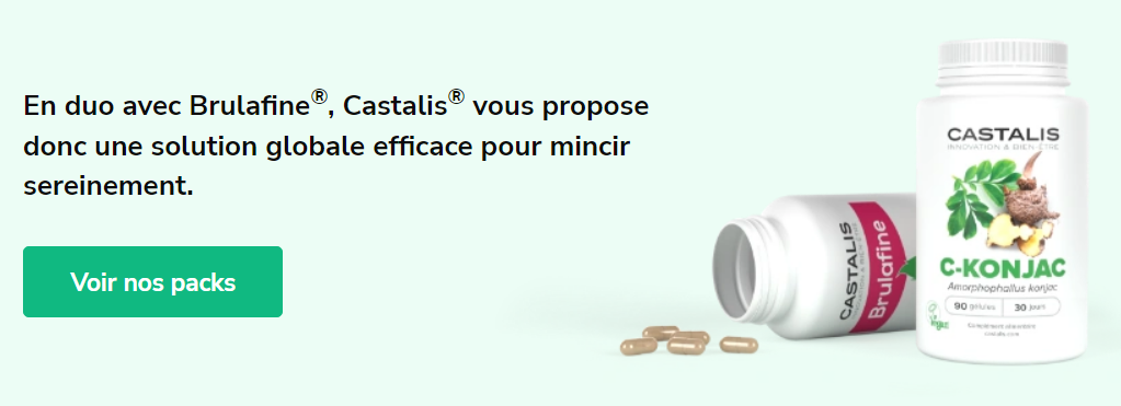 Castalis Brulafine et C-Konjac
