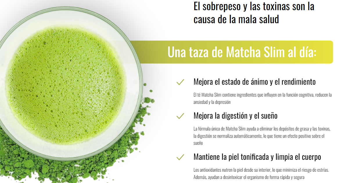 Matcha Slim Efecto