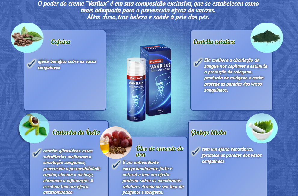 Varilux Premium Ingredientes