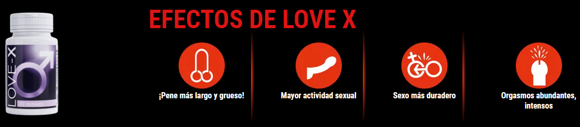 Love-X Efectos