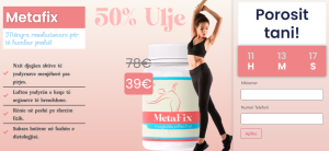 Metafix Kapsulë Çmim 39€ – Mënyrë e thjeshtë për të humbur peshë (Kosovo)
