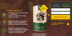 Parazol Tè Prezzo 78 EUR – (Tea) Tè per la Rimozione dei Parassiti (Italy)