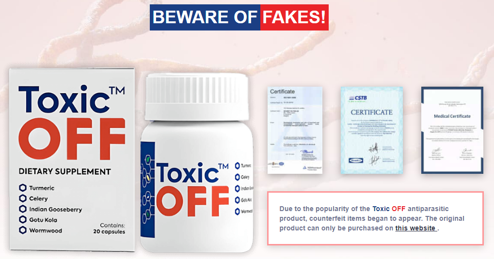 Toxic OFF Kweli au Bandia