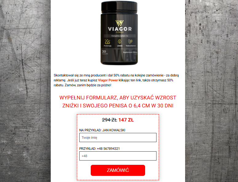 Viagor Power Kapsułki Poland